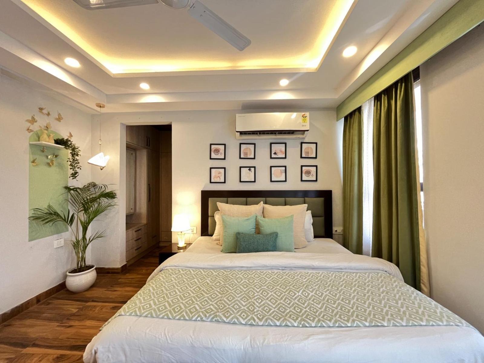 Bedchambers Medicity Serviced Apartments In Gurgaon Buitenkant foto