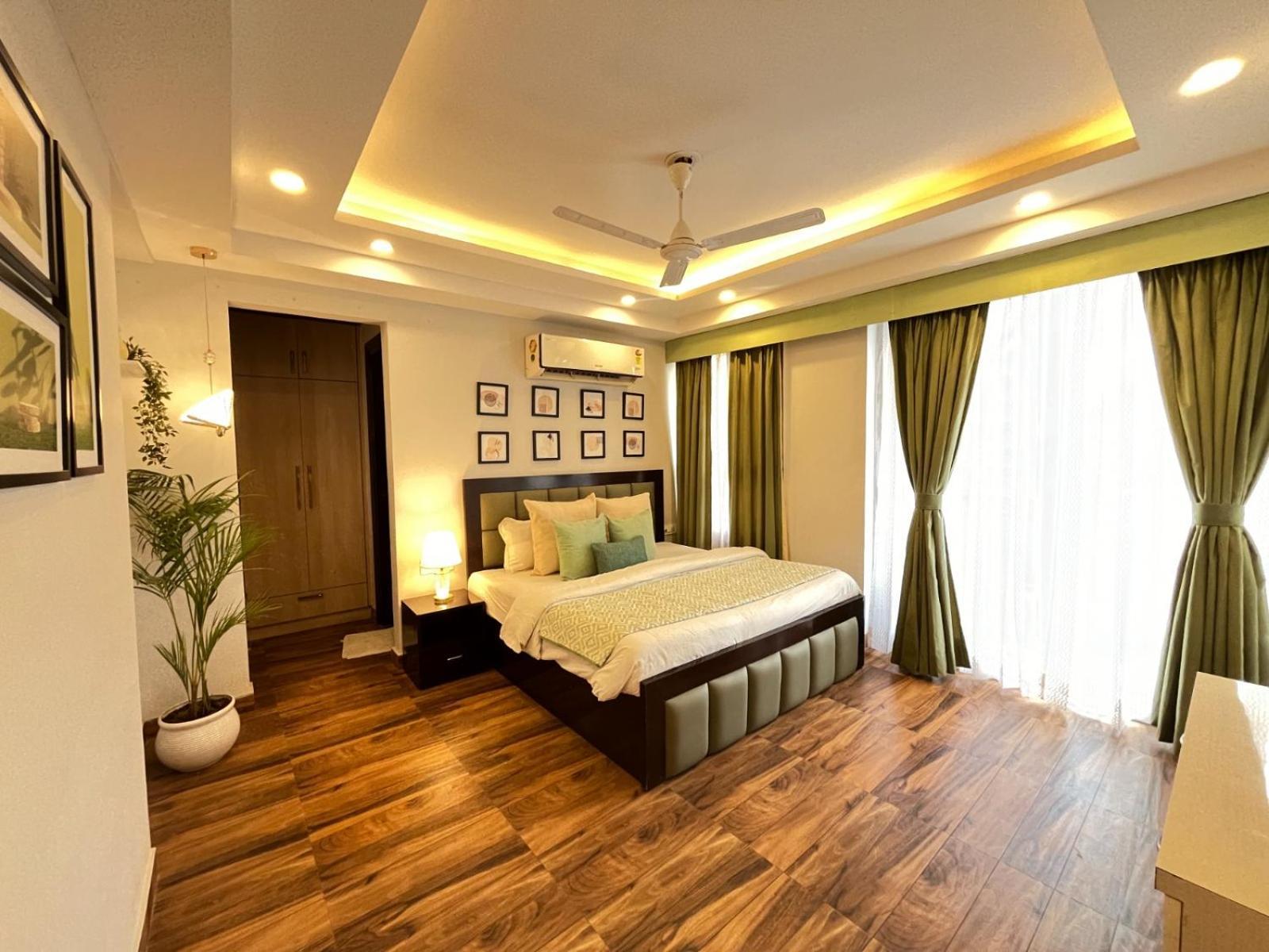 Bedchambers Medicity Serviced Apartments In Gurgaon Buitenkant foto