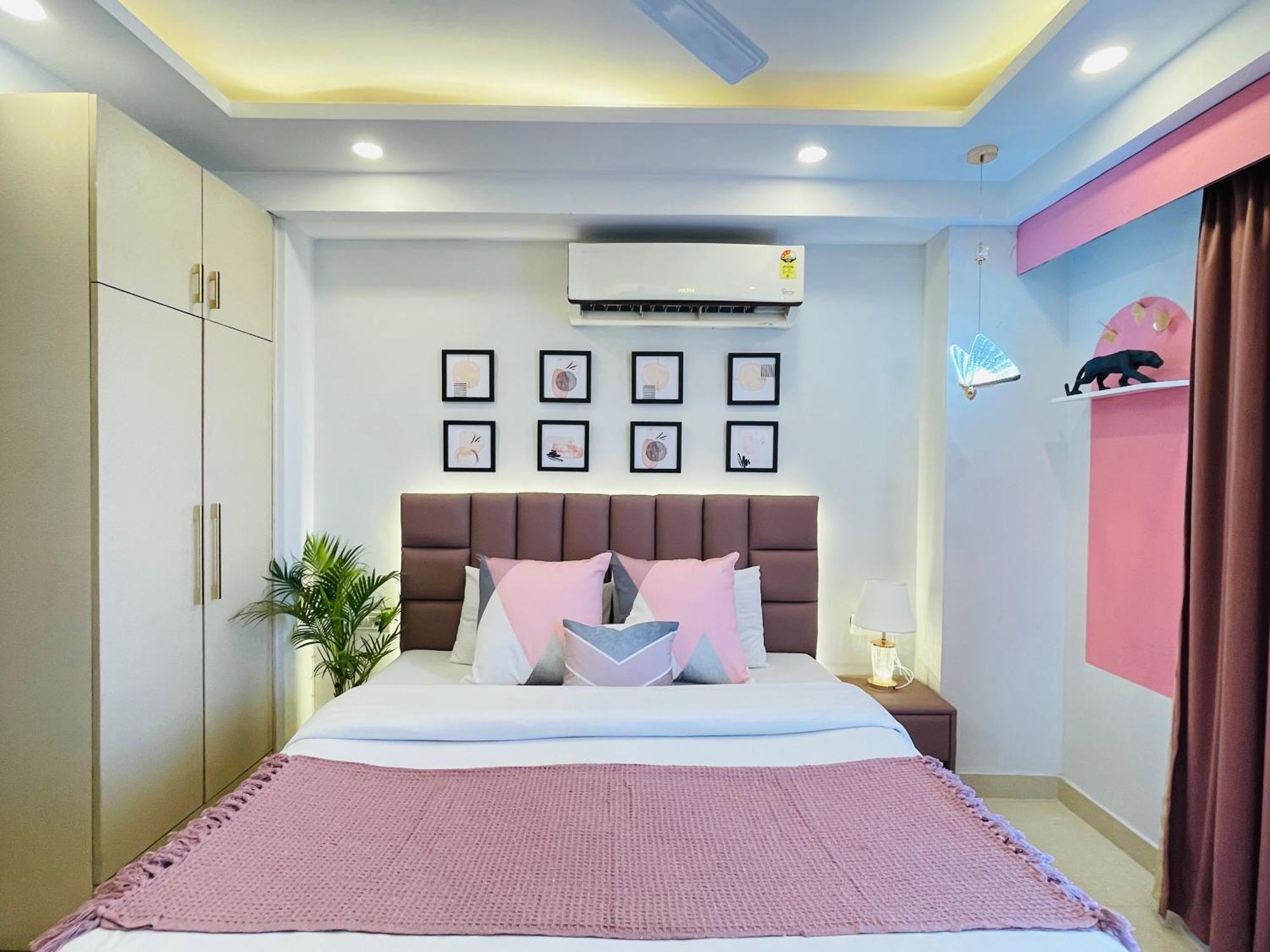 Bedchambers Medicity Serviced Apartments In Gurgaon Buitenkant foto